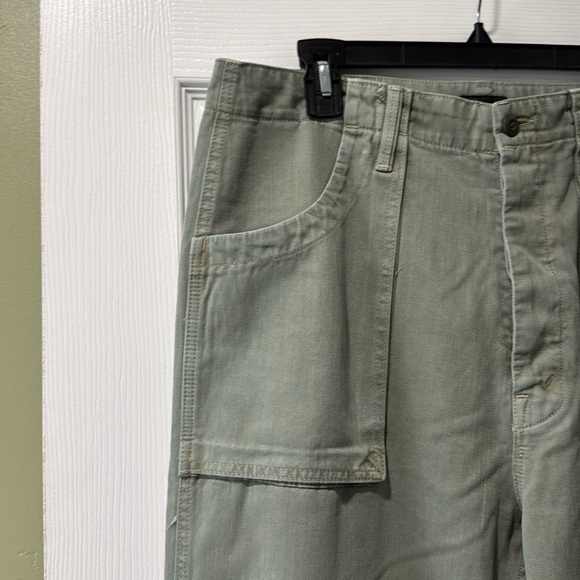 MOTHER The Patch Pocket Wide Leg Jeans - Picture 4 of 14